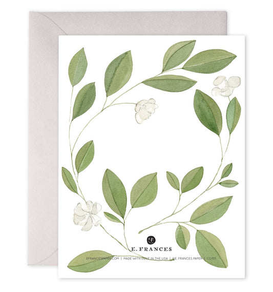 Magnolia Condolence Greeting Card