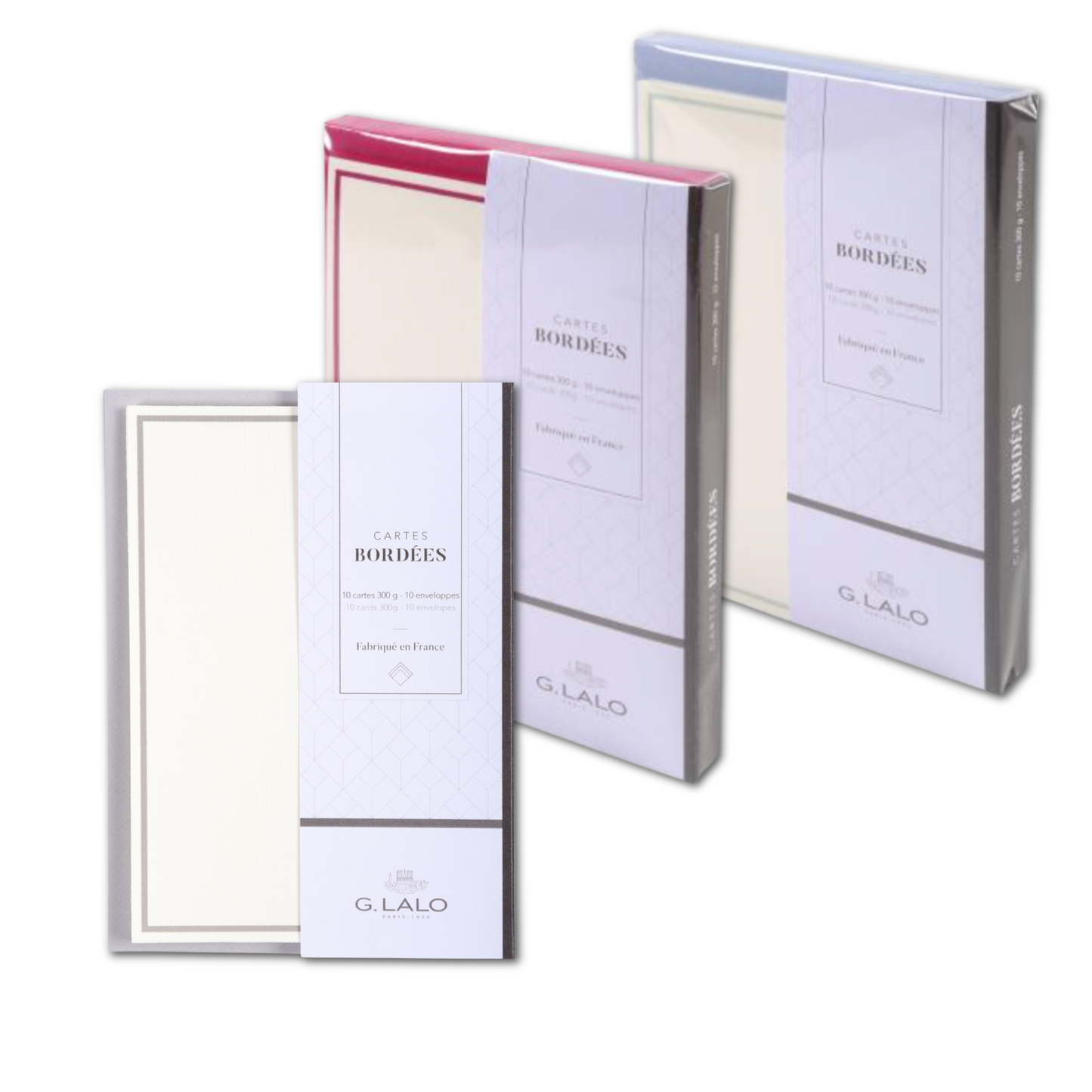 Exaclair - G. Lalo Bordered Everyday Correspondence Set