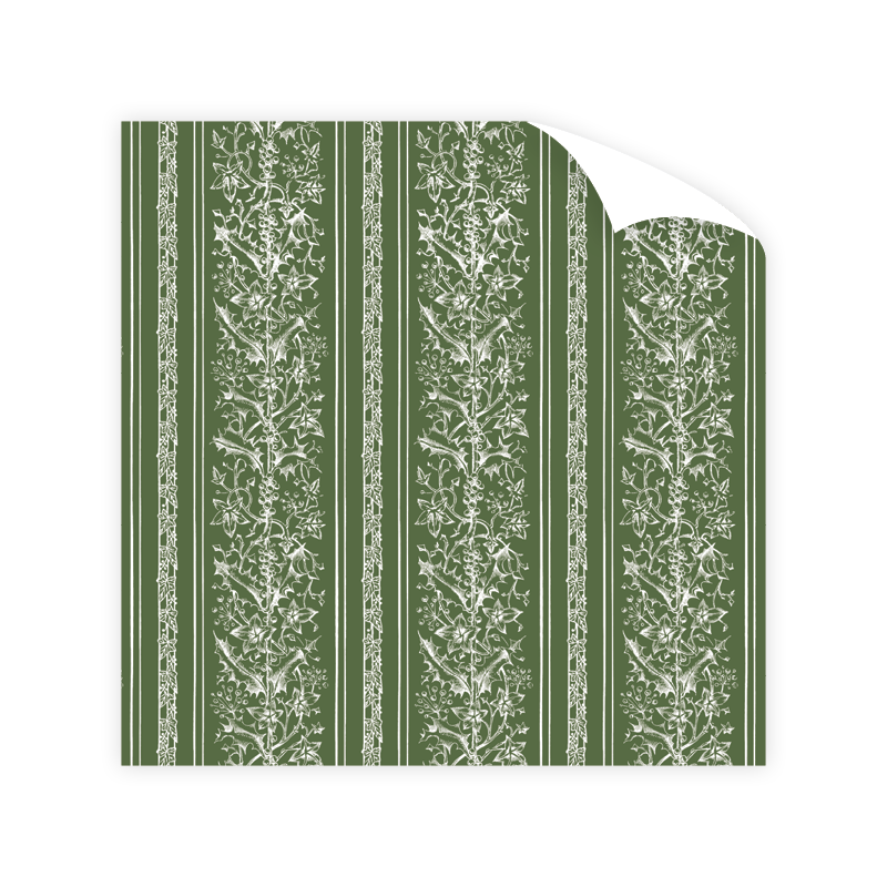 PREORDER Poetic Green Wrapping Paper Roll