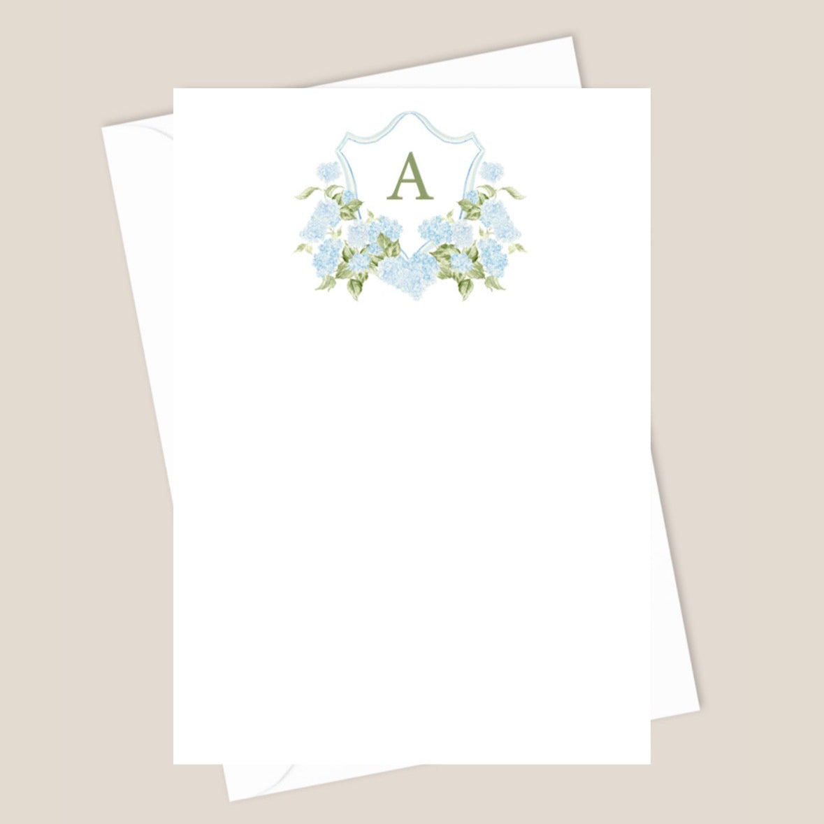 letter stationery flowers