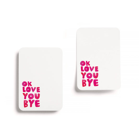 OkLoveYouBye Little Sticky Notes