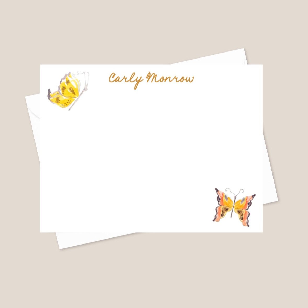 butterfly stationary