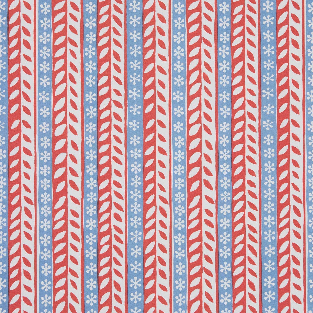 Patterned Paper Red and Blue