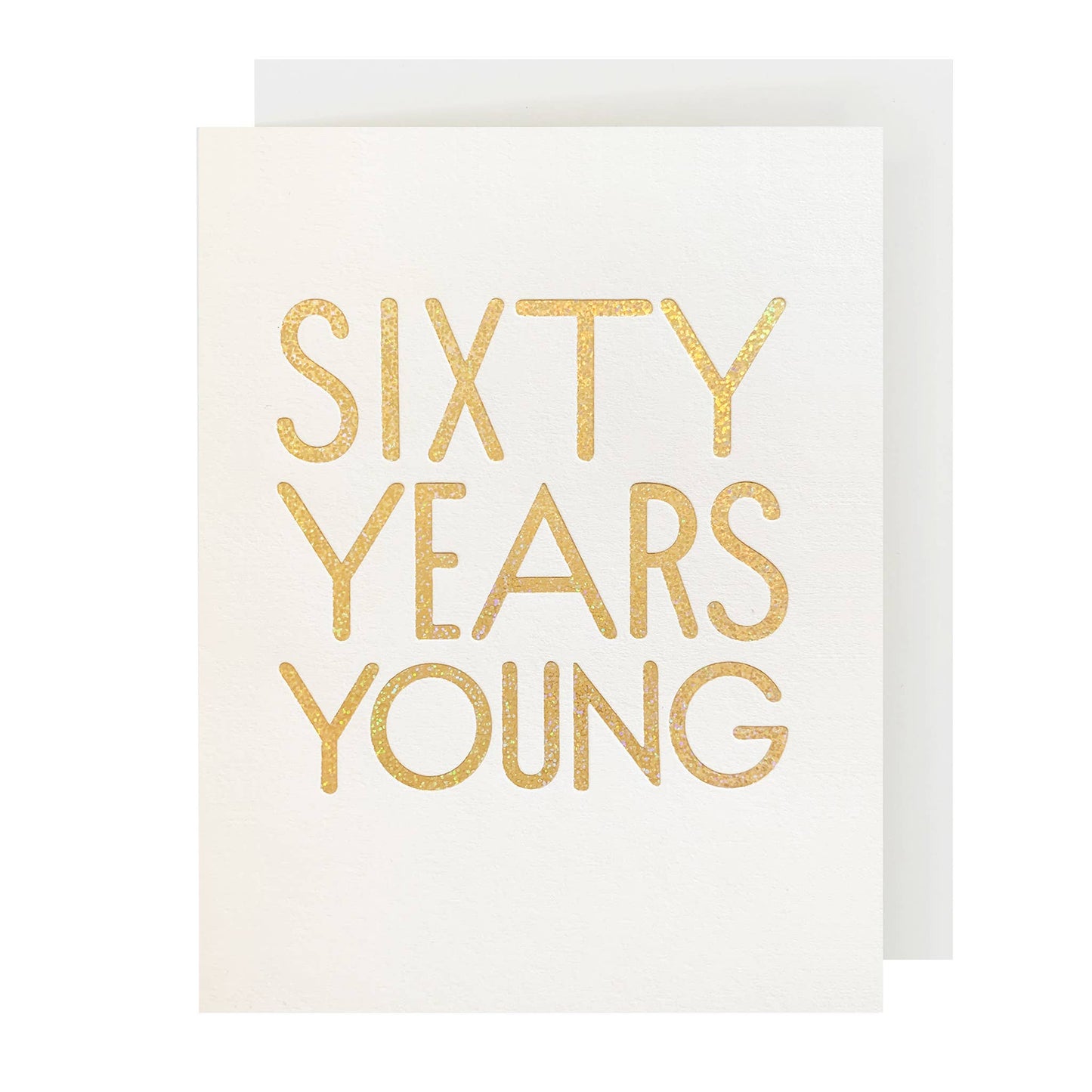 The Social Type - 60 Years Young Birthday Card