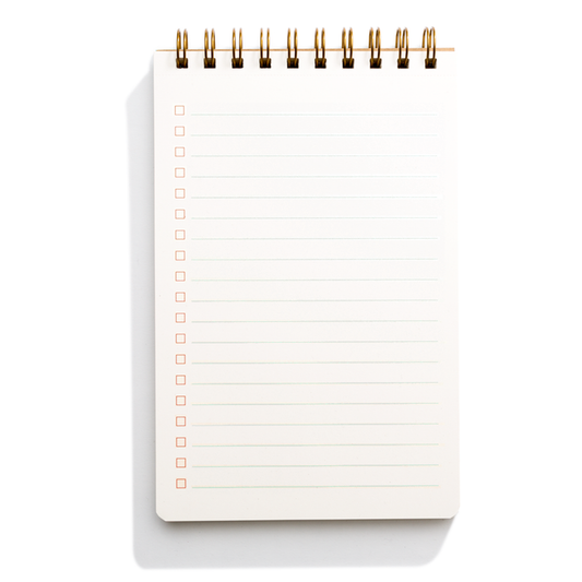 Ace Task Pad | Spiral Lined Notebook Journal