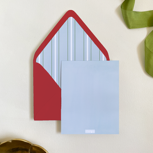 Poinsettia Wreath Card Set - Gloster Road