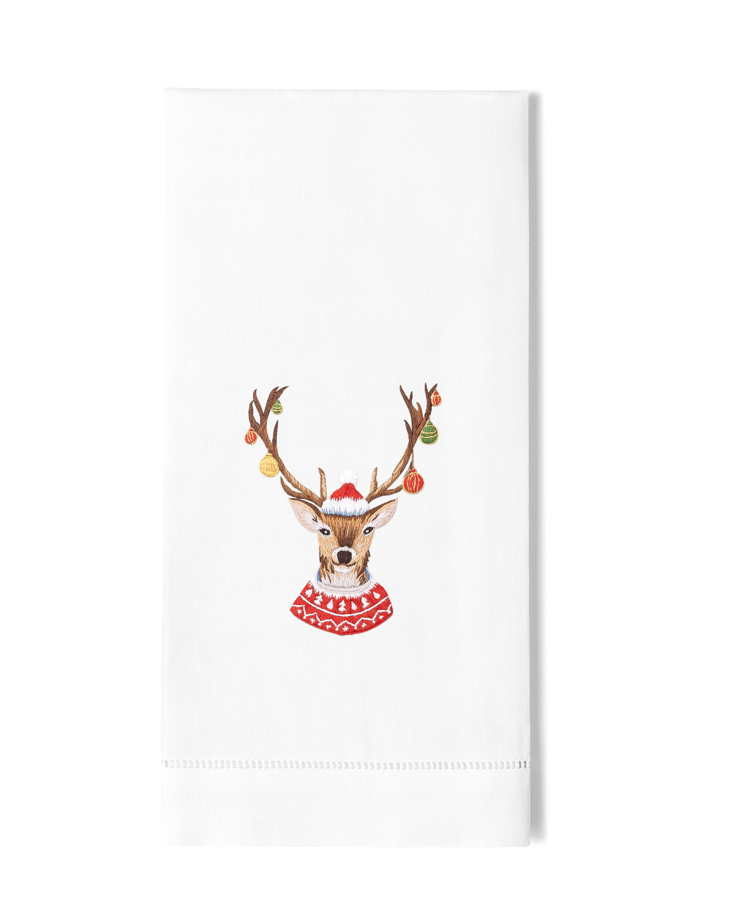 Henry Handwork - Ornament Antlers Hand Towel