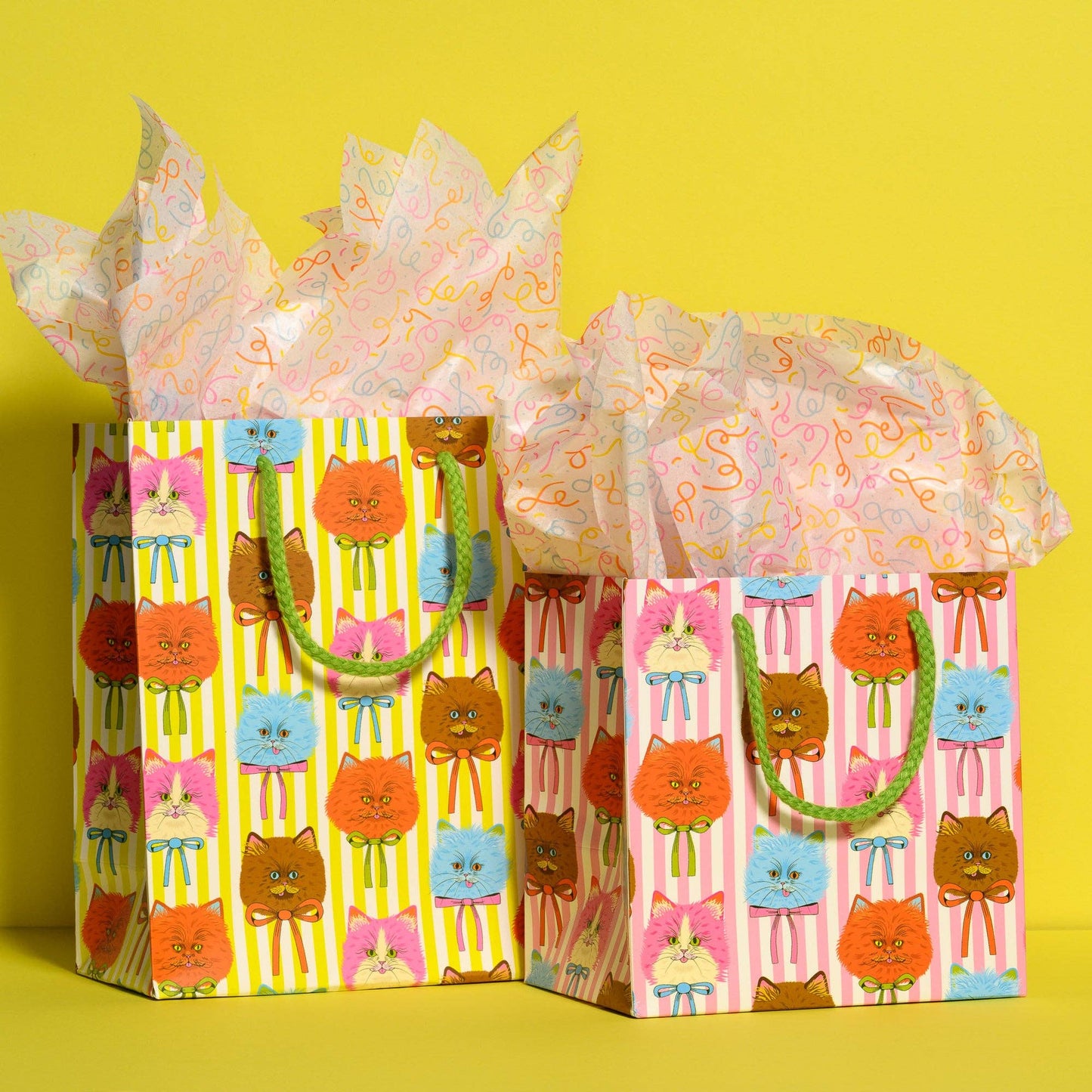 Red Cap Cards - Confetti tissue paper