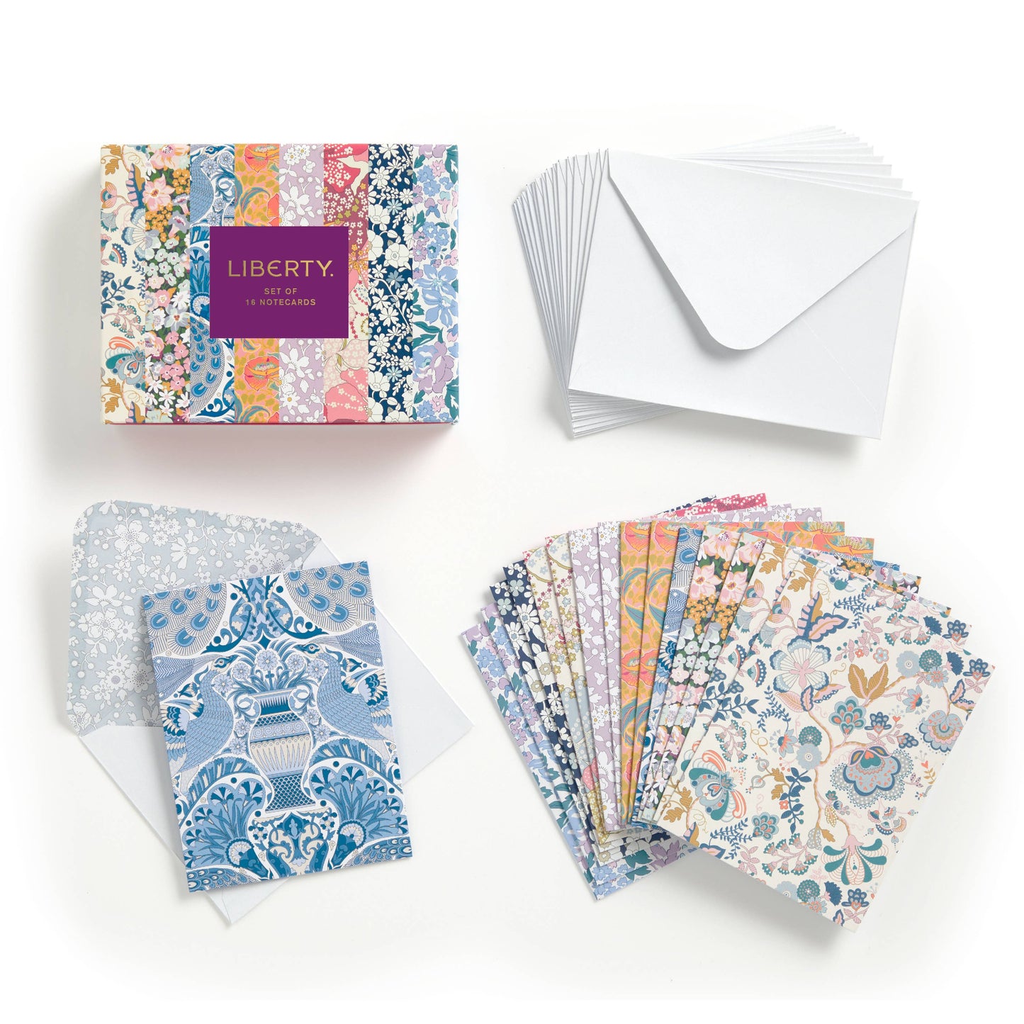 Liberty Floral Greeting Assortment Notecard Set Volume 2