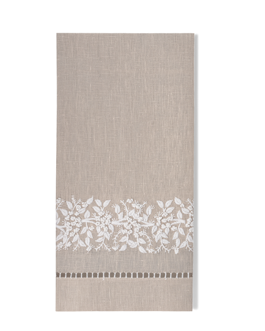 Henry Handwork - Jardin Linen Hand Towel
