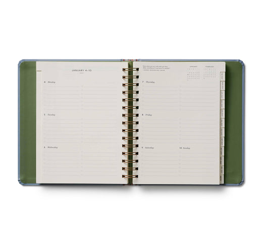 2027 Paisley 17-Month Academic Covered Spiral Planner