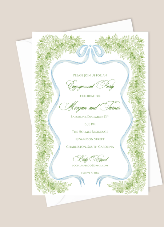 Engagement party invitation