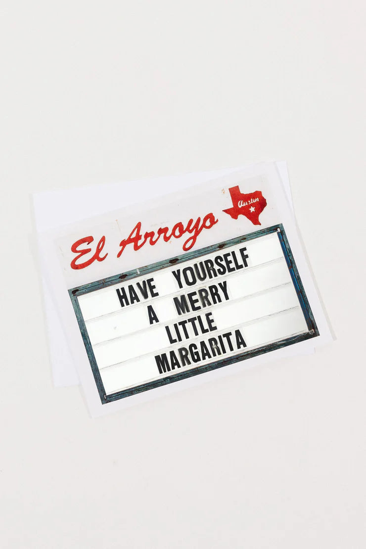 El Arroyo sign christmas stationary