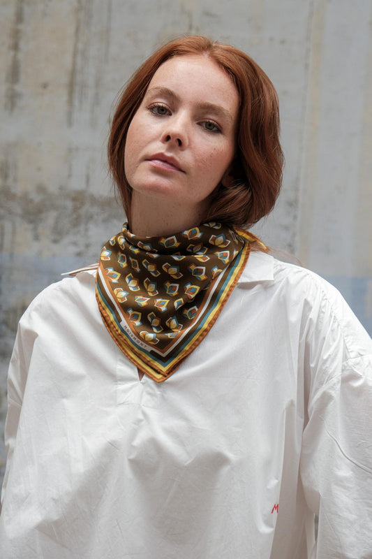 Foulard N°710 Coffee