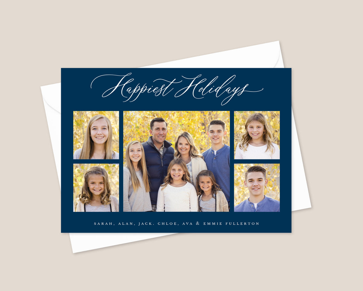 Family Frames Holiday Card