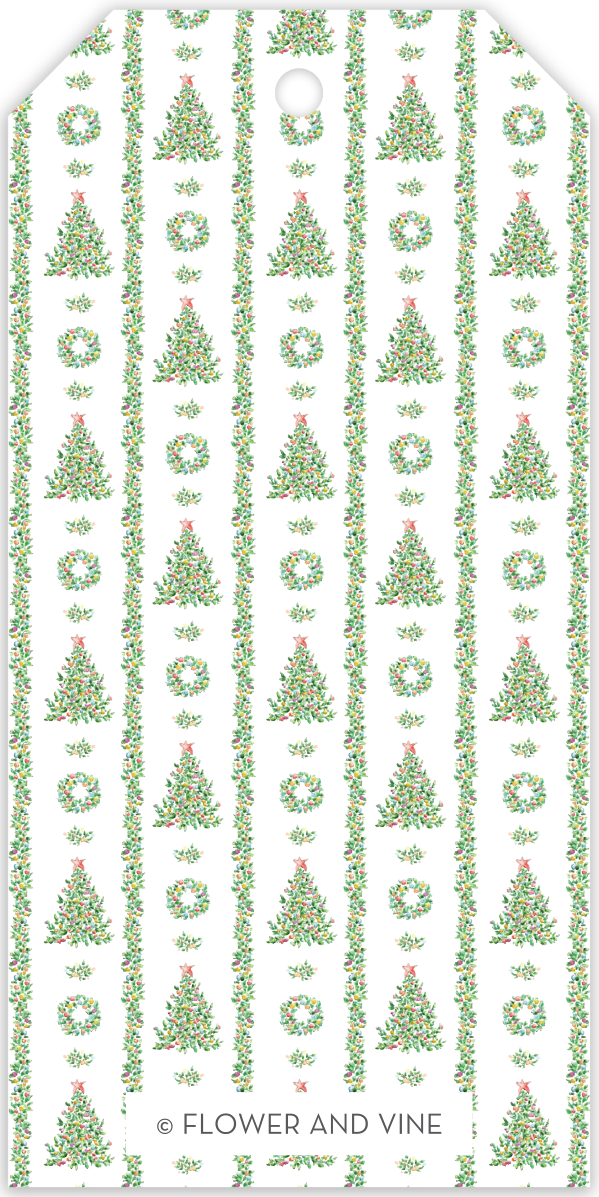 Happy Tree Hanging Tag