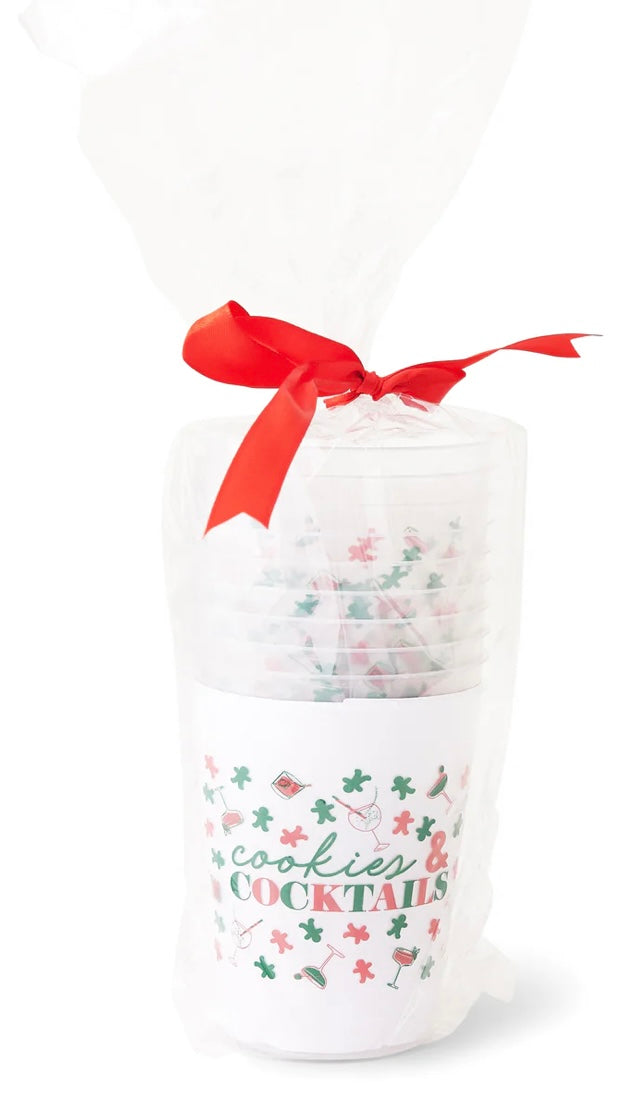 Cookies & cocktails cups