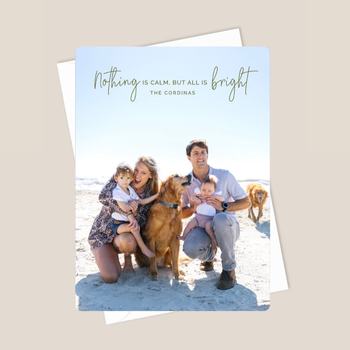 family picture christmas card