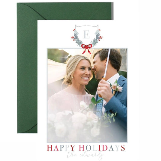 Happy Holidays with Initial