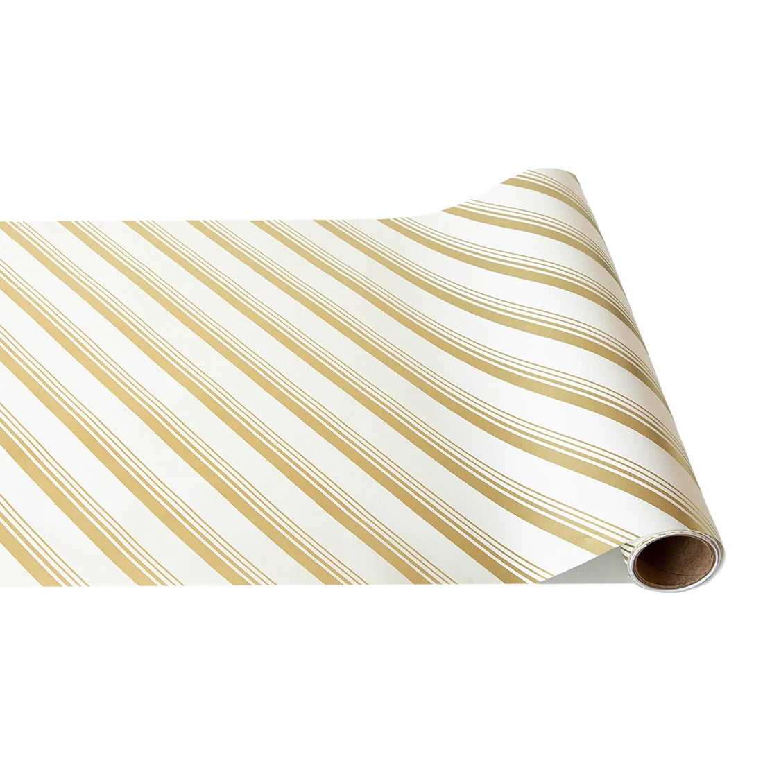 Gold Peppermint Stripe Runner - 20" x 25'