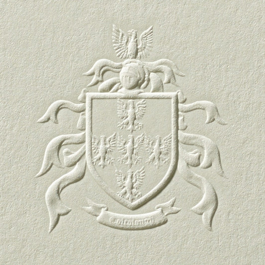 custom crest notecards