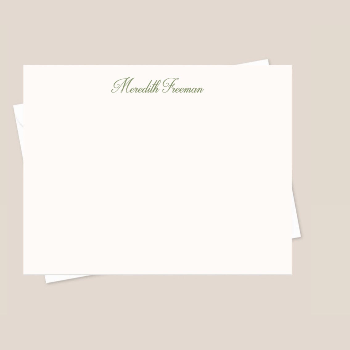 Meredith Freeman Stationery