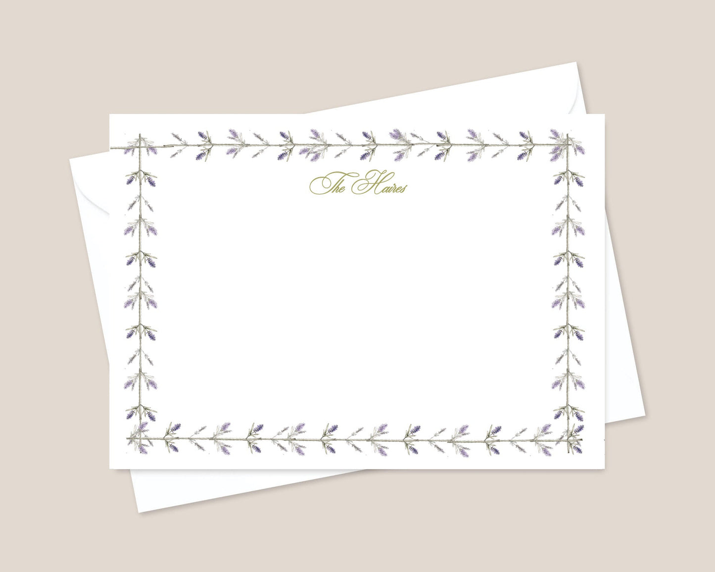 Lavender Lane Stationery