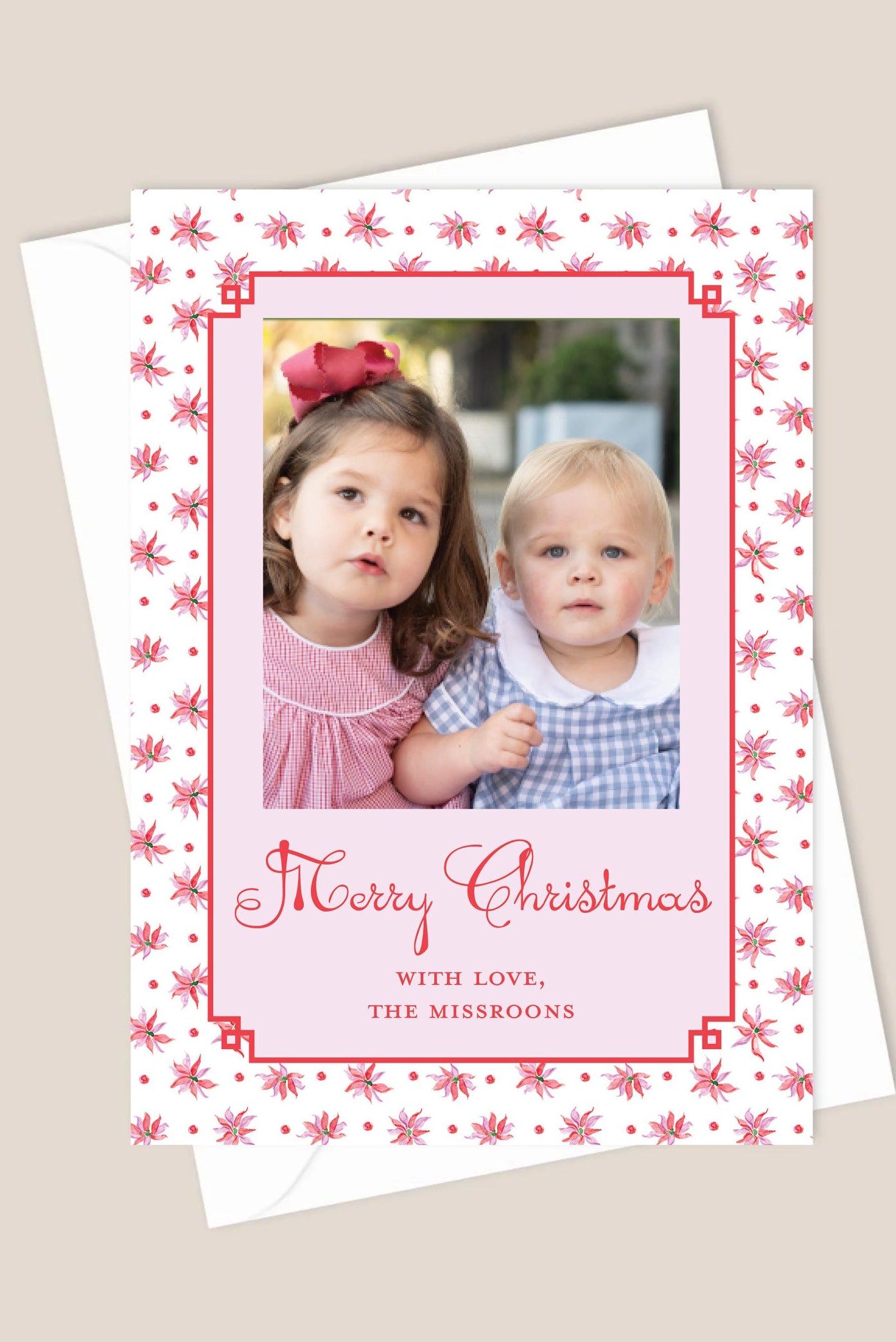 Poinsettia Palace Christmas Card