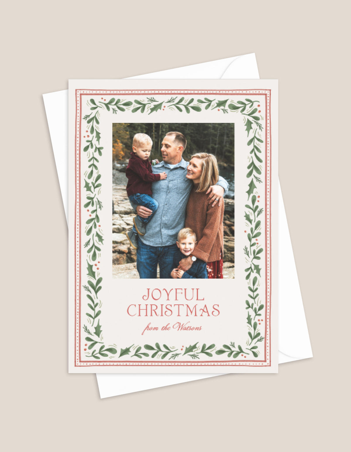 Poplar Lane Holiday Photo Card