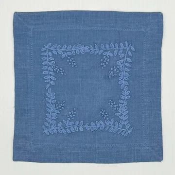 Prism Vine Linen Cocktail Napkin