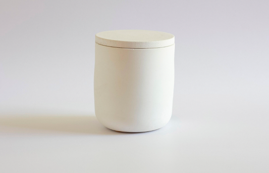 The White Two Piece Match Holder