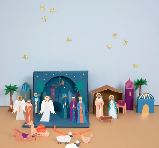Nativity Paper Craft Advent Calendar