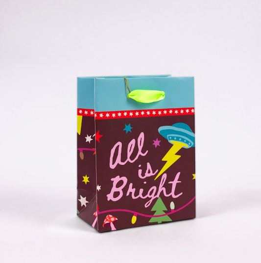 Small Gift Bag - All Is Bright