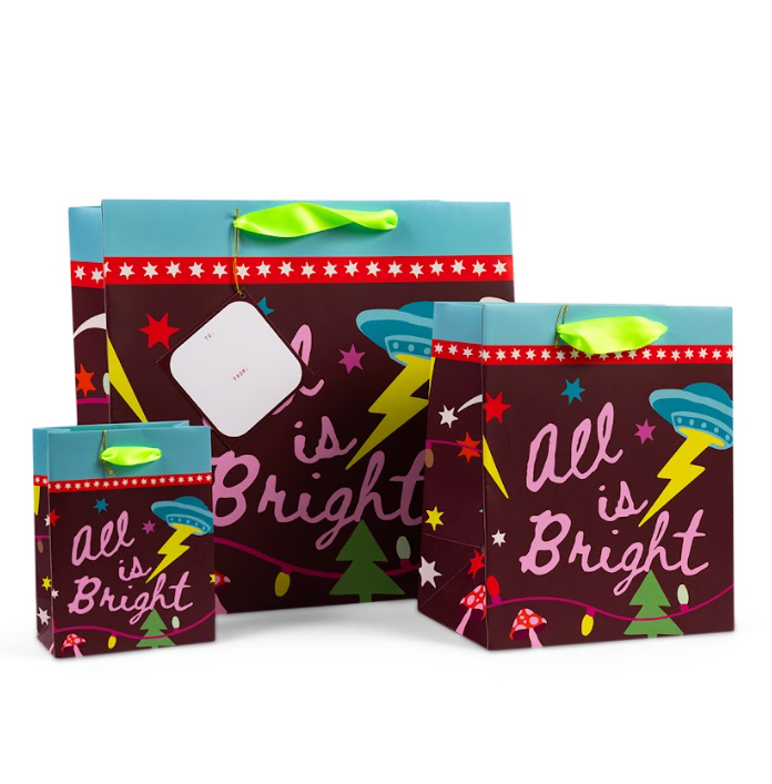 Small Gift Bag - All Is Bright