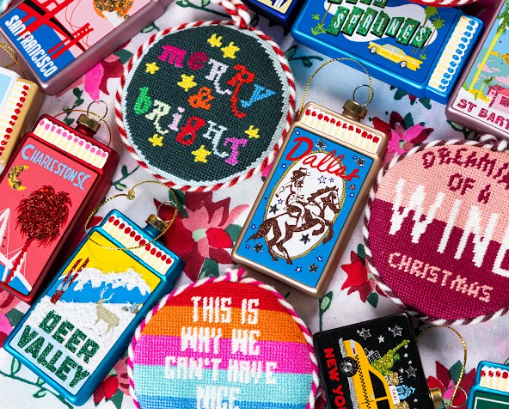 Matchbook Ornament - Dallas