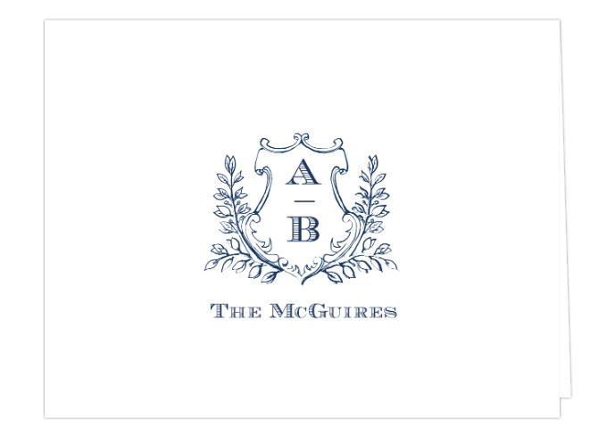 McGuires Folded Note