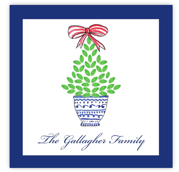 Christmas Topiary Stickers