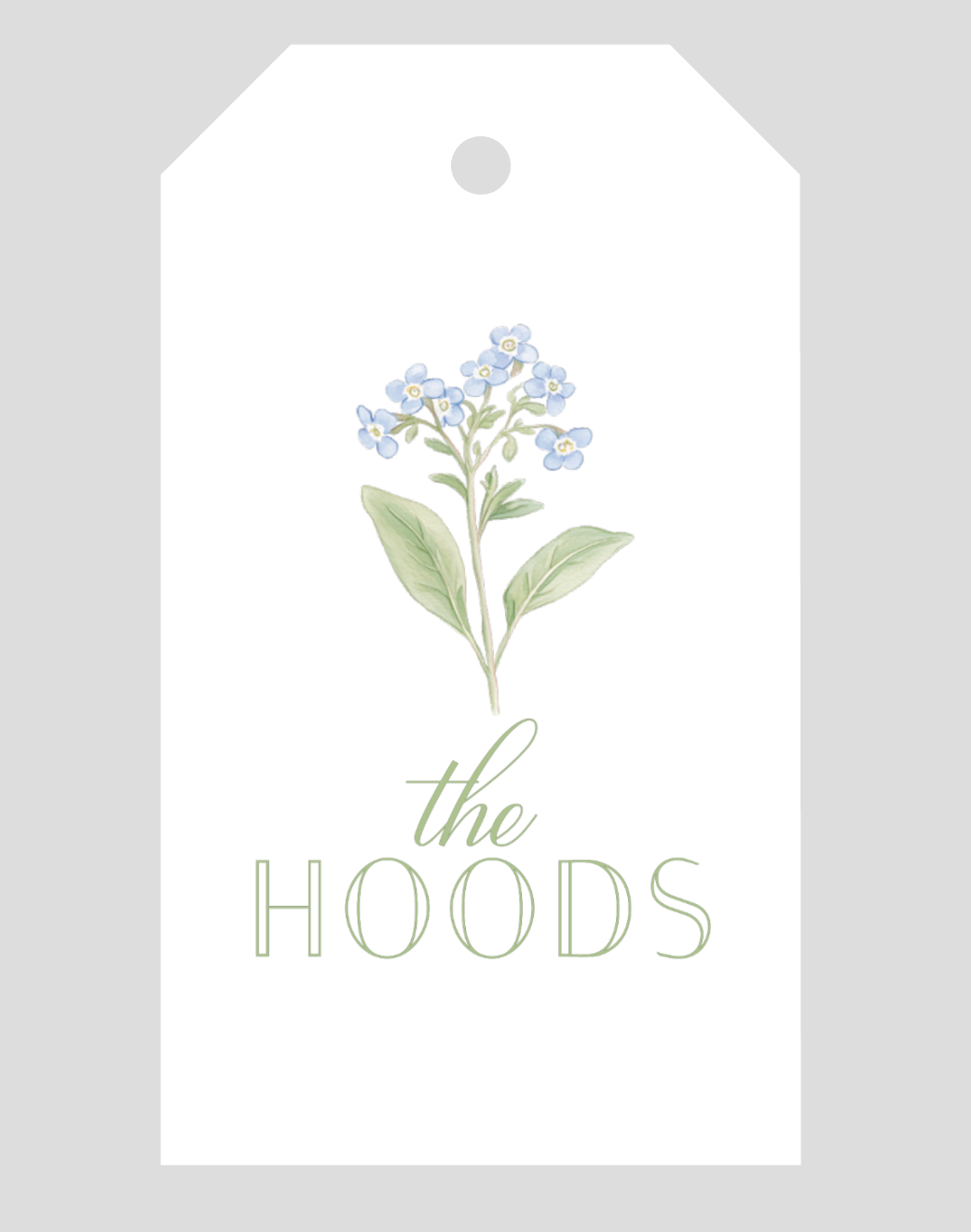 Bluebell Gift Tag