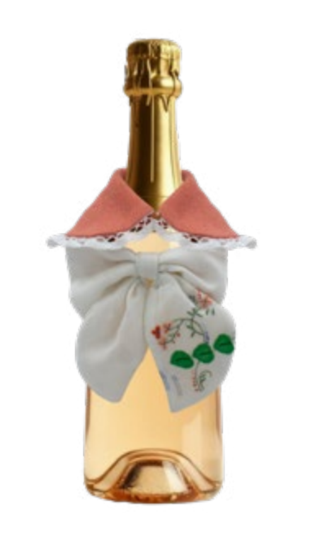 Coral Nanny Champagne Apron