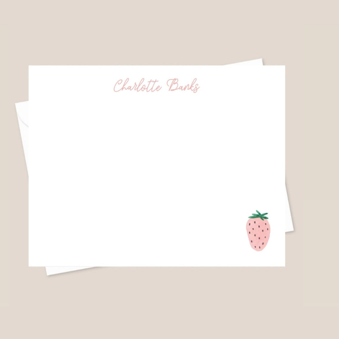 Strawberry Stationery