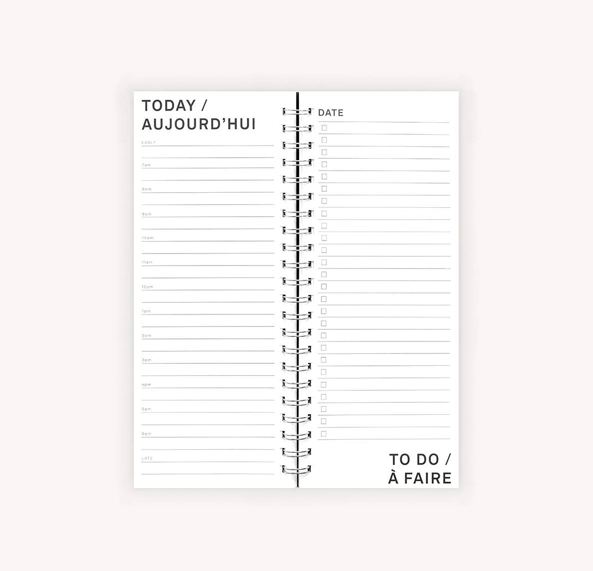 Gry Mattr by Joe Mimran - To Do Notebook - Seagrass