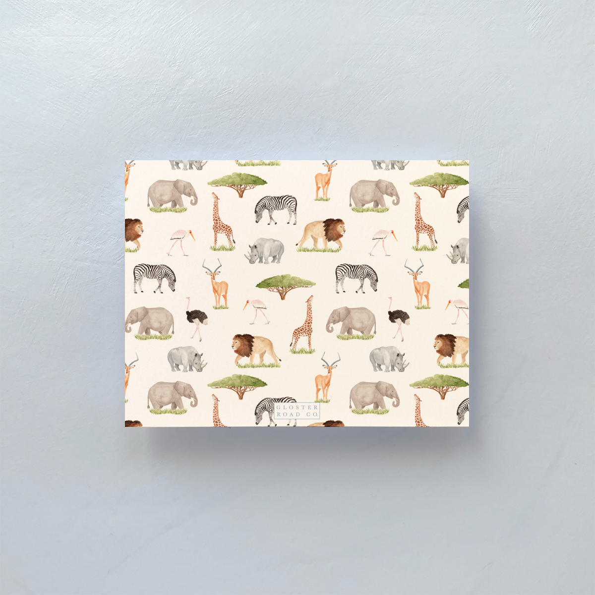 Safari Animal Notecard Set - Gloster Road