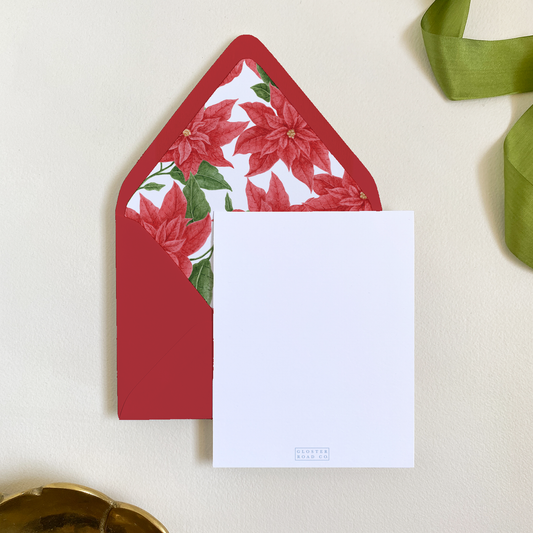 Poinsettia Card Set - Gloster Road