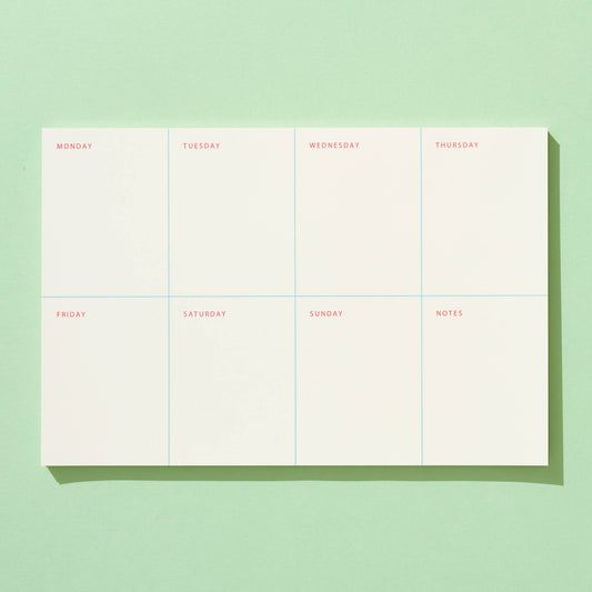 Weekly Notepad
