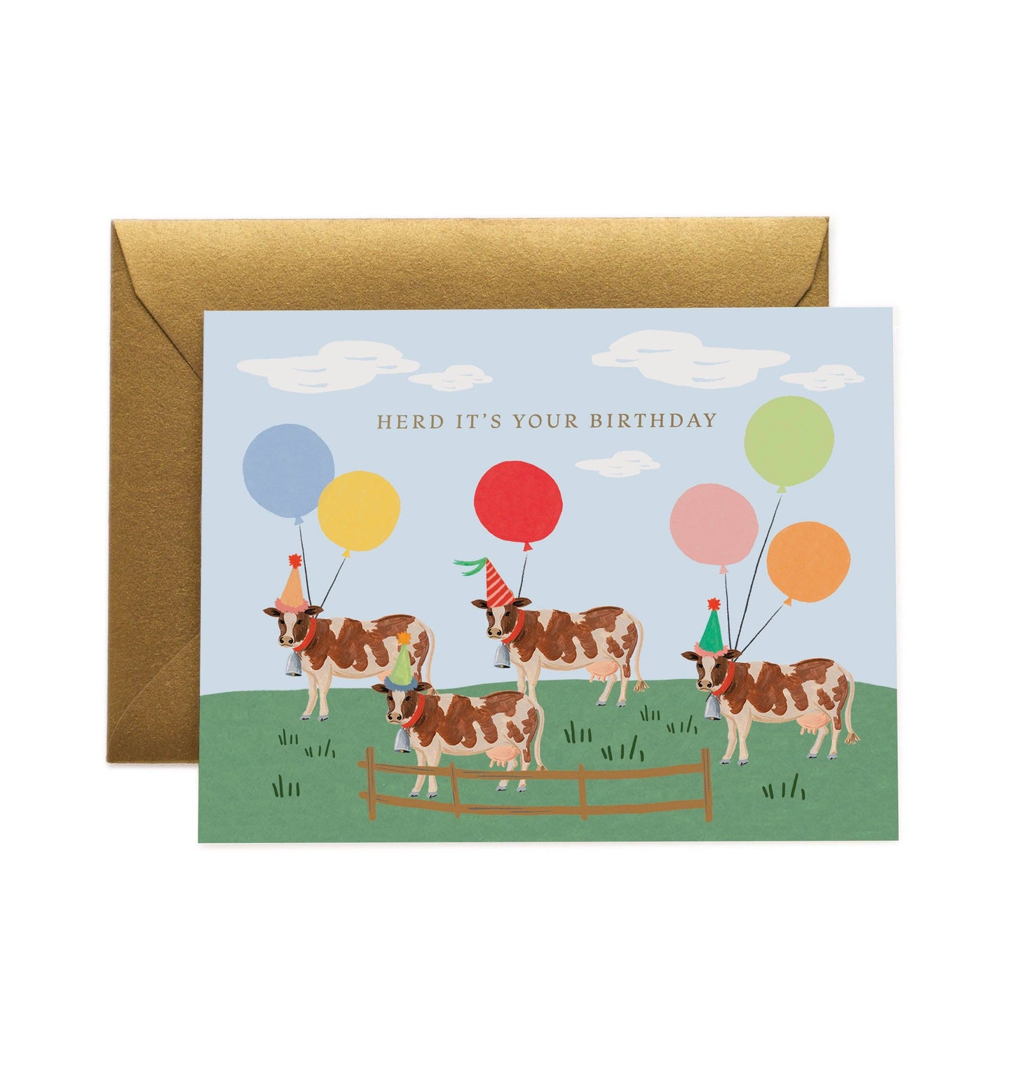 Rifle Paper Co. - Herd It's Your Birthday Card
