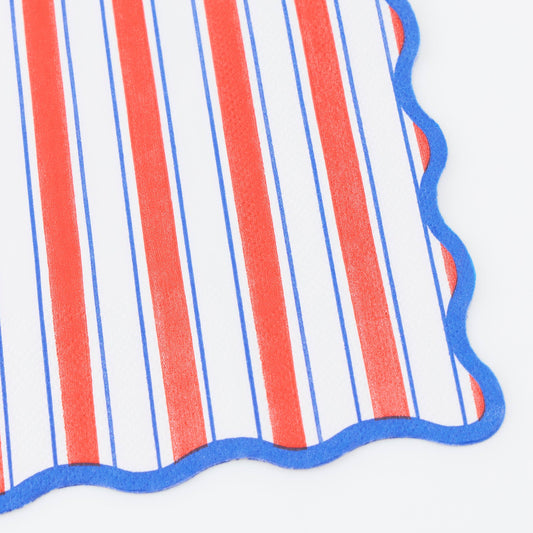 Nautical Striped Large Napkins