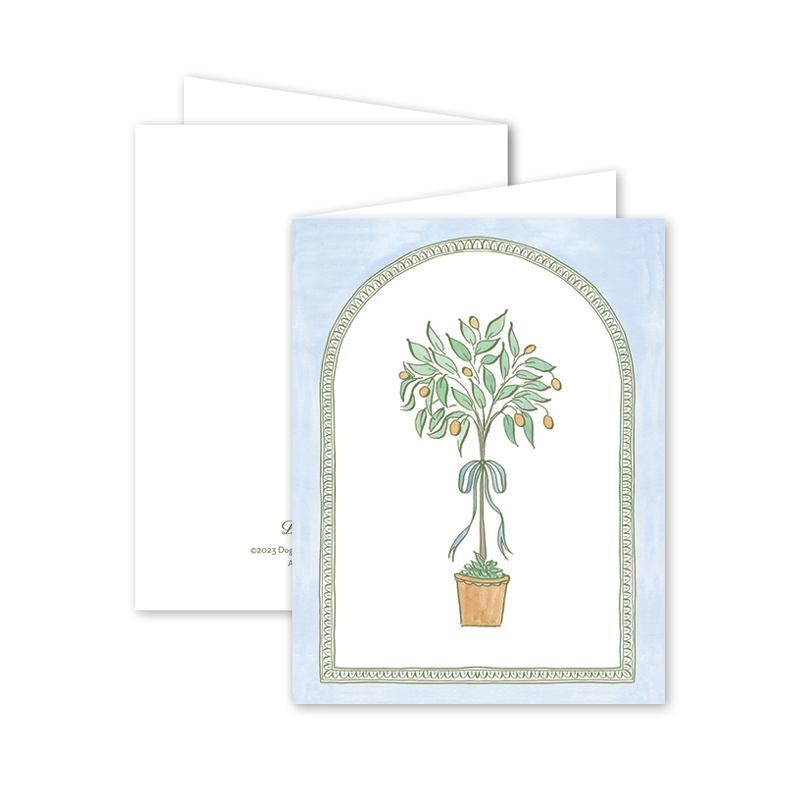 lemon tree note card