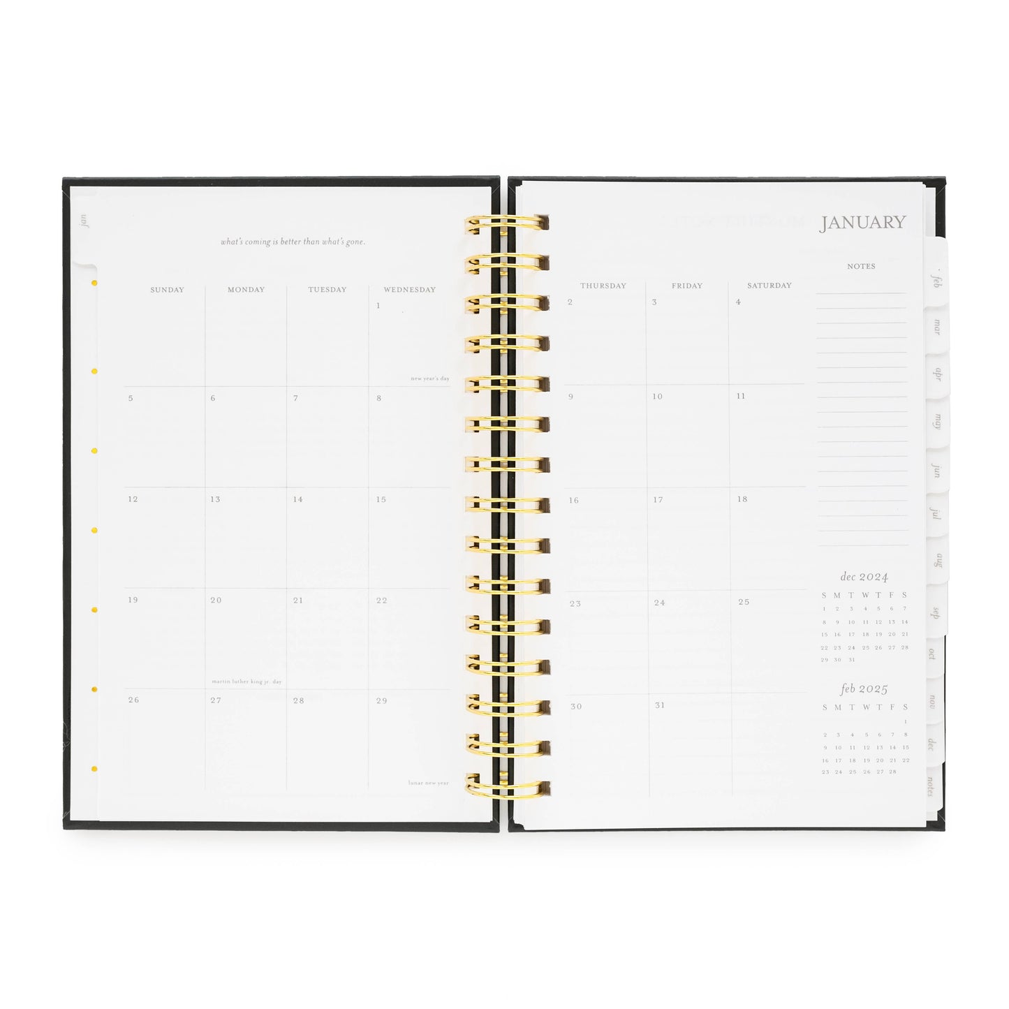 Sugar Paper - 2025 Pale Pink Small Spiral Planner