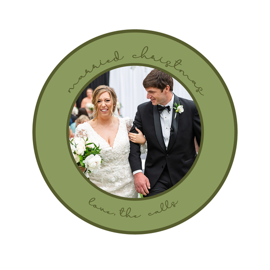 Circle Christmas Card