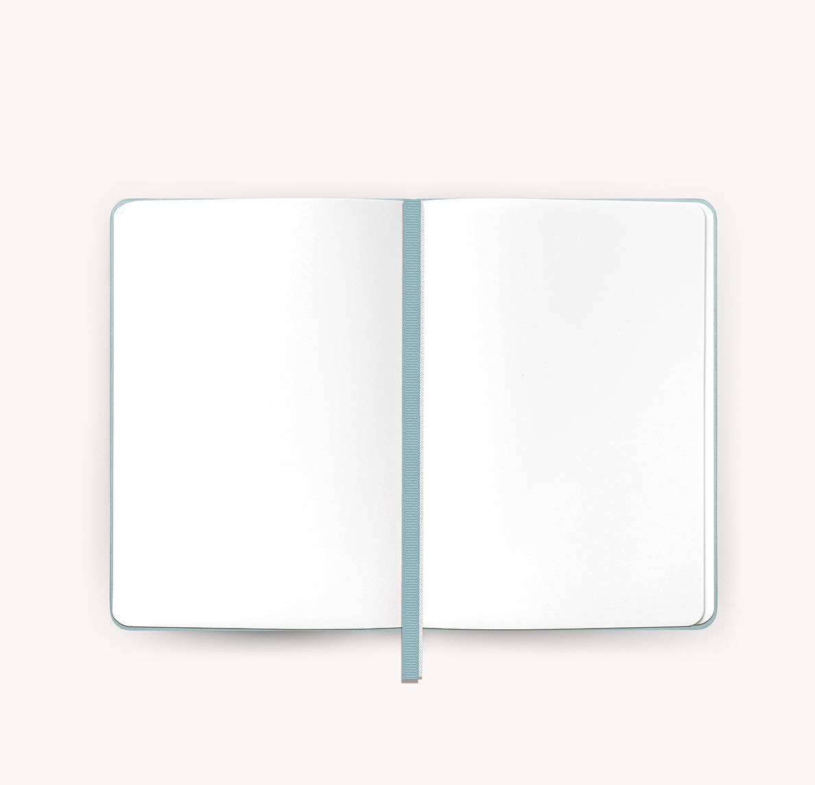 Gry Mattr by Joe Mimran - A6 Vegan Leather Notebook - Sky
